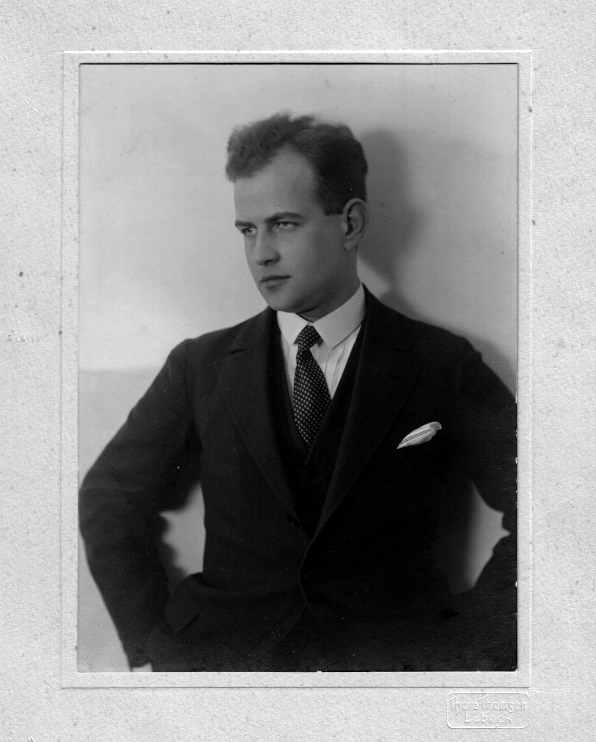 Artur Reichow als Kapellmeister, Photo ca.1925 (scan 2010)